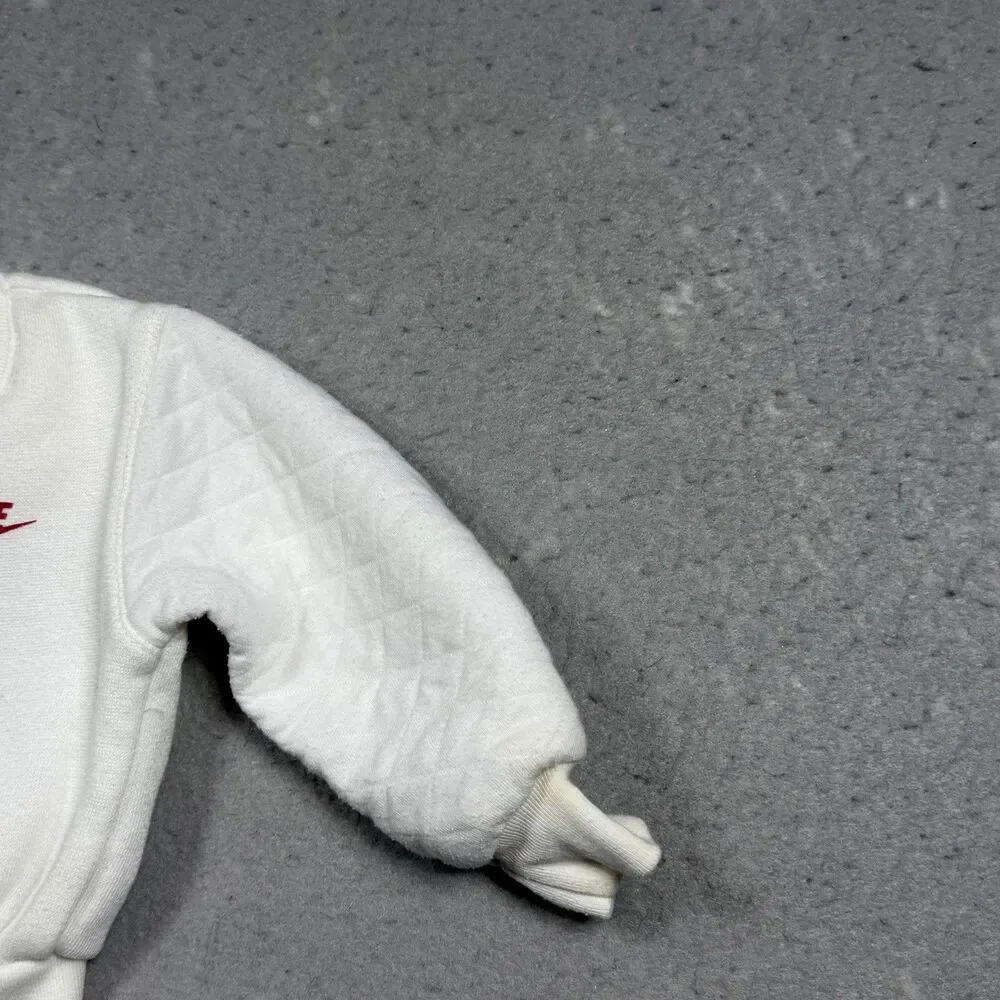 Vintage Nike Jordan Zip Up Sweatshirt Baby Kids 0-3M Y2K Infant Boy